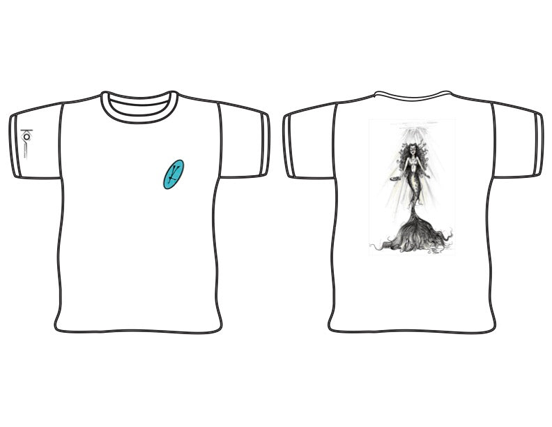 Mermaid, Short Sleeve, Heavyweight Street T-Shirt